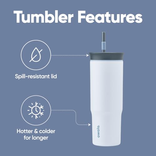 Tumbler Stainless Steel Water Bottle 24 oz The Great Blue