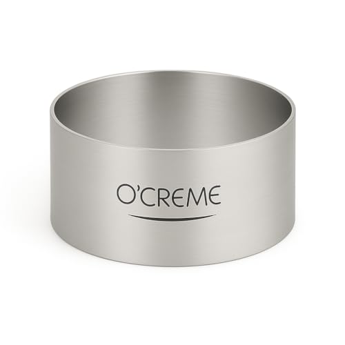 Cake Ring Sturdy Stainless Steel Round Mousse Cake Ring Mold for Baking
