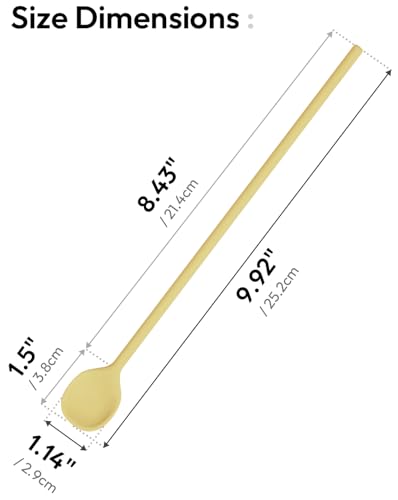 9.9" Silicone coffee stirrer
