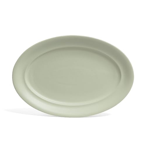 over&back Rim Stoneware Serving Platter