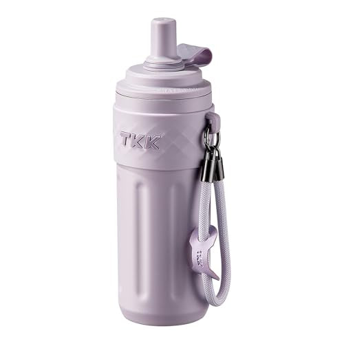 17 OZ Travel Tumbler Ceramic Lining with Straw Lid