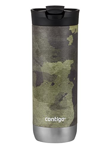 Huron Stainless Steel Travel Mug with SNAPSEAL Lid 20oz. Camo