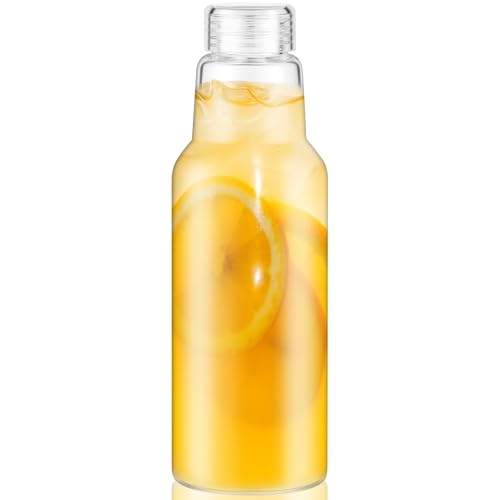 34 Oz Glass Bottles with Lids