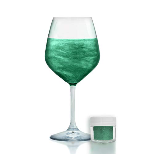 Dark Green BREW GLITTER Edible Glitter For Drinks