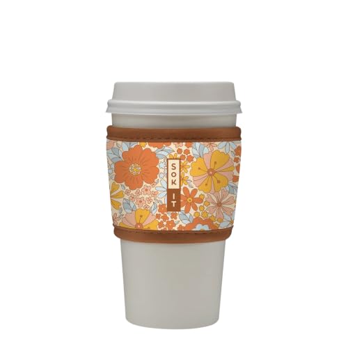 HotSok Coffee & Tea Reusable Insulated Neoprene Cup Sleeve