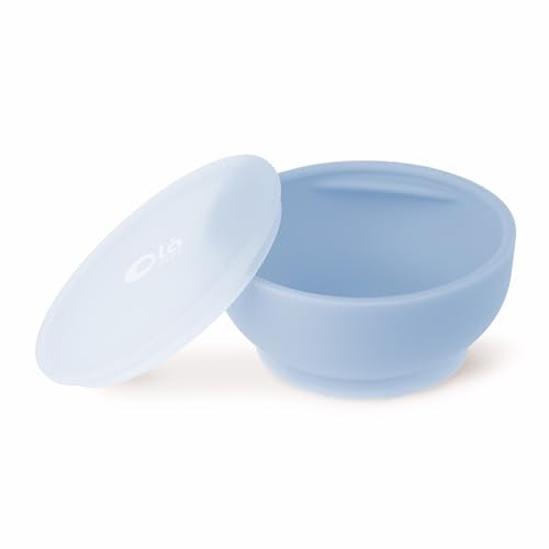 Silicone Baby Bowl with Suction & Lid for Toddlers