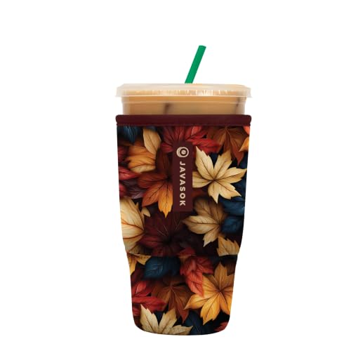 JavaSok Iced Coffee & Cold Soda Insulated Neoprene Cup Sleeve