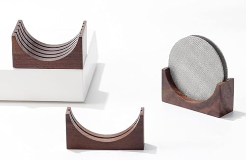 Espresso Puck Screen Walnut