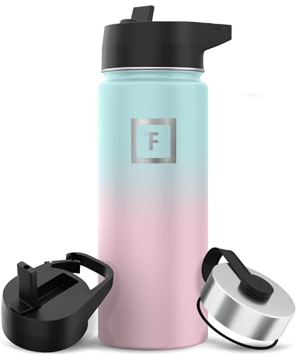 Camping & Hiking Hydration Flask with Straw