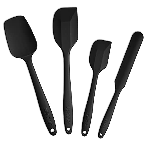 4 Piece Silicone Spatula Set with Stainless Steel Core (4 Count)