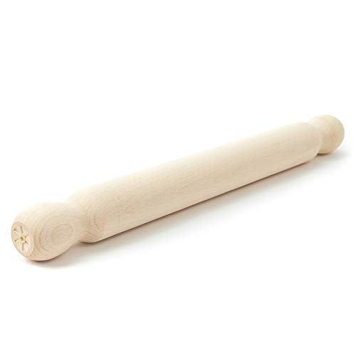 Kitchen Wooden Rolling Pin for Baking Pizza Fondant Pastry Dough Roller 15.7 inches