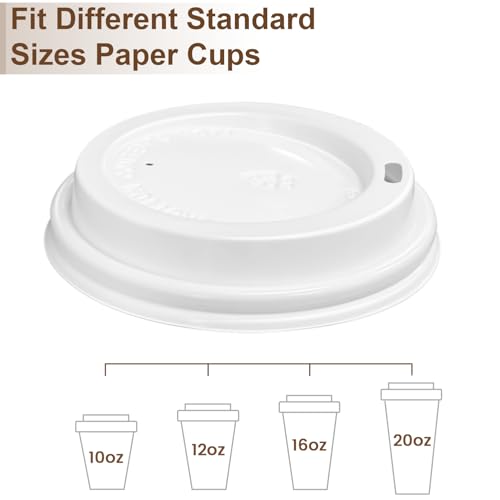 240 Pack Coffee Cup Lids (240 Count)