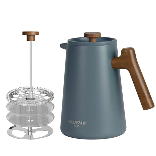 POLIVIAR French Press Coffee Maker