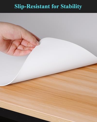 Pure White Plastic Table Cover Protector