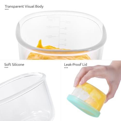 Silicone Container with Lids