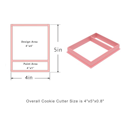 Cookie Cutter and Stencil Bundle Royal Icing Cookies Stencils Paint Your Own Biscuit Bakery Starter Kits Royal Icing Fondant Cutters Birthday Wedding Holiday Cookies Painting Coloring Pages Comb (9 Count)