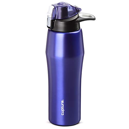 Action Water Bottle Flip Top with Handle