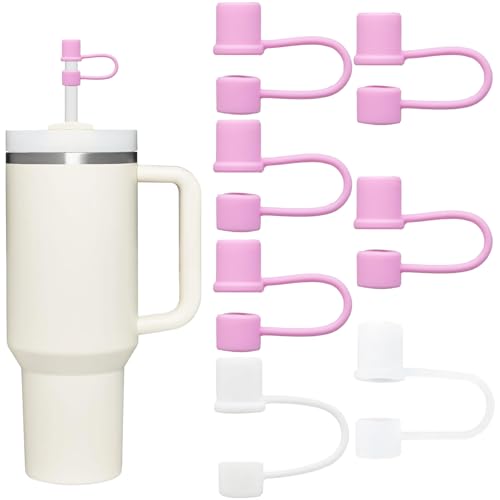 5 Pcs Silicone Straw Covers for Stanley (5 Count)