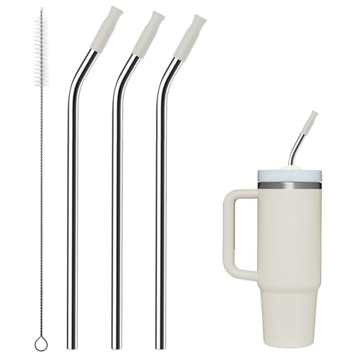 Bent Metal Straws for Stanley 30oz