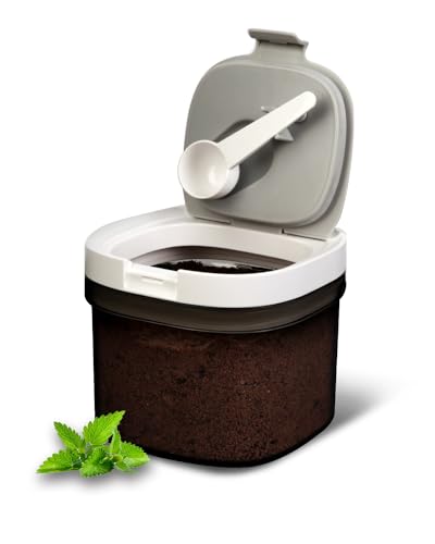 Airtight Coffee Storage Container with Magnetic Scoop