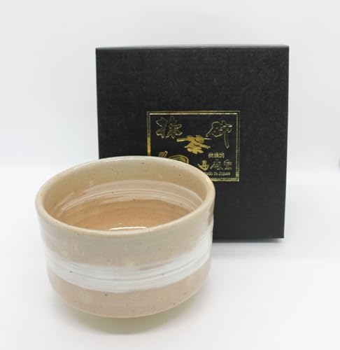 Japanese Traditional Handcrafted Mino Matcha Chawan Tea Bowl Cup Ceremony Tableware Pottery