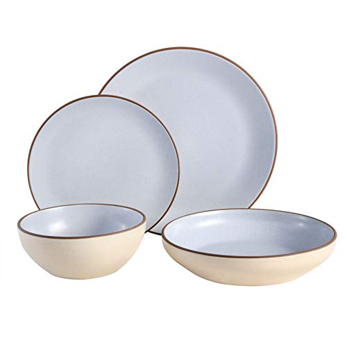 Contempo Classic Double Bowl Dinnerware Set