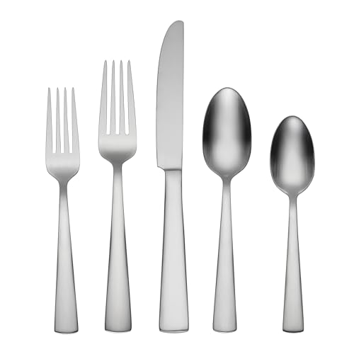 H290020AL20 Satin Nocha 20 Piece Everyday Flatware Set (4 Count)