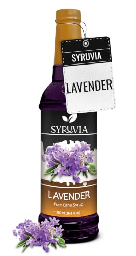 Coffee Syrup Lavender Flavored Syrup for Drinks (25.4 Fl Oz)
