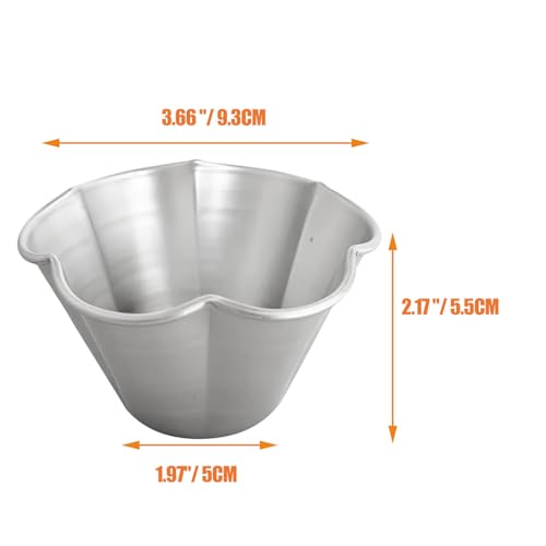 Flower Pudding Baking Mold (6 Count)