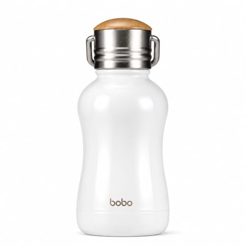Mini Insulated Water Bottle With Bamboo Lid