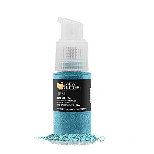 Brew Glitter Edible Drink Glitter Pump 1x 25g for Cocktails