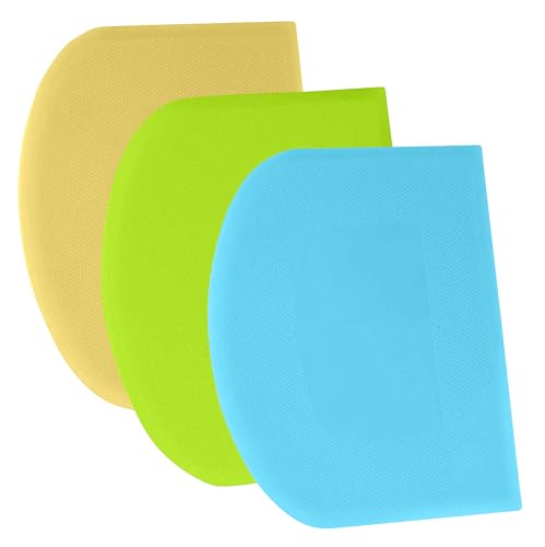Dough Scraper Bench Scraper (3 Count)