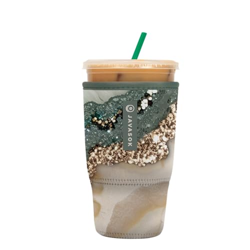 JavaSok Iced Coffee & Cold Soda Insulated Neoprene Cup Sleeve