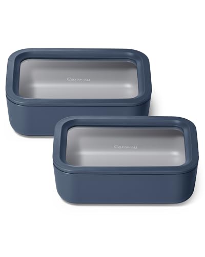 2 Piece Glass Food Storage Set with Lids (2 Count)