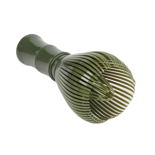 Traditional Matcha Whisk Reusable PP Resin Matcha Whisk Chasen Dishwasher Safe Matcha Stirrer Matcha Green Tea Powder Preparation Prepare Japanese Matcha Tea