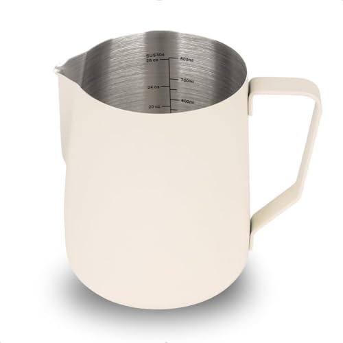 32oz Milk Frothing Pitcher Stainless Steel Espresso Steaming Jug