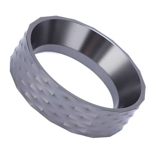 Magnetic Espresso Dosing Funnel Coffee Dosing Ring Aluminum Alloy Coffee Dosing Funnel Replacement for 51mm Portafilters