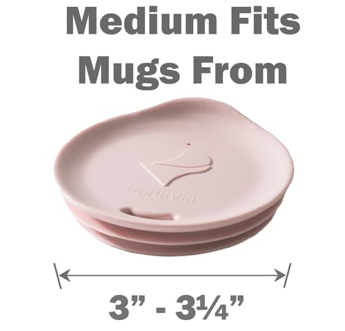 Reusable Silicone Lid for Coffee Cups and Mugs
