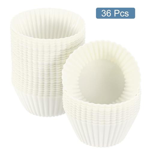 36Pcs Silicone Cupcake Liners