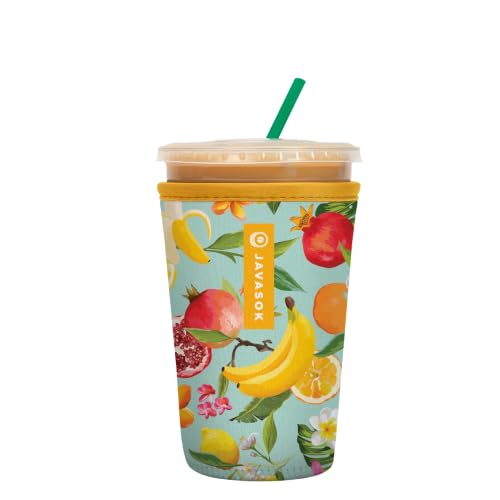 JavaSok Iced Coffee & Cold Soda Insulated Neoprene Cup Sleeve