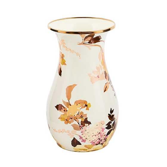 Enamel Tall Vase