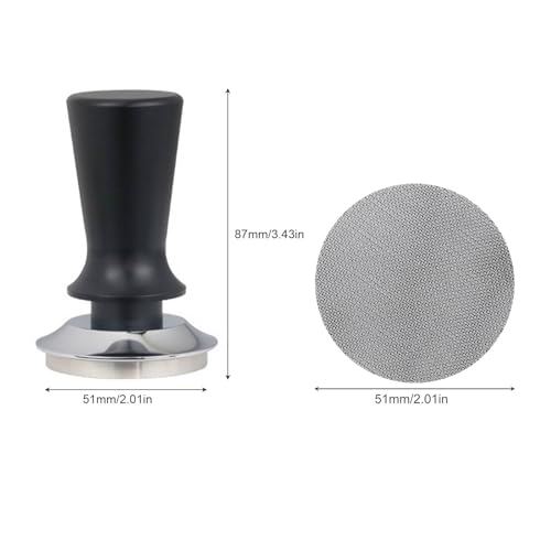 51mm Espresso Tamper and Espresso Puck Screen Set