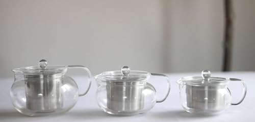 Kyoto 2-in-1 Tea Kettle/Tea Maker – Heatproof Glass Teapot with Removable Loose Tea Filter – Tea Connoisseur's Choice