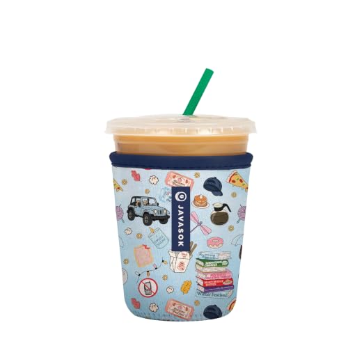 JavaSok Iced Coffee & Cold Soda Insulated Neoprene Cup Sleeve