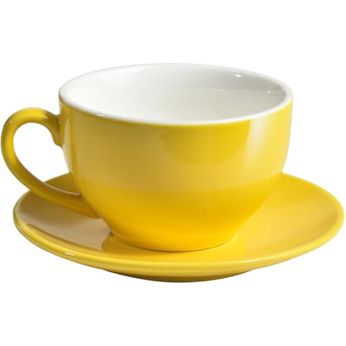 Porcelain Coffee Cup with Saucer 220ml (10.99 Count)