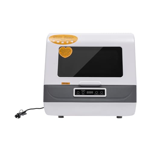 800W Portable Countertop Dishwasher