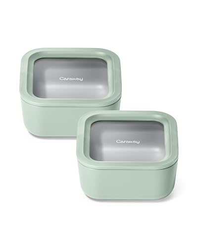 2 Piece Glass Food Storage Set with Lids (2 Count)