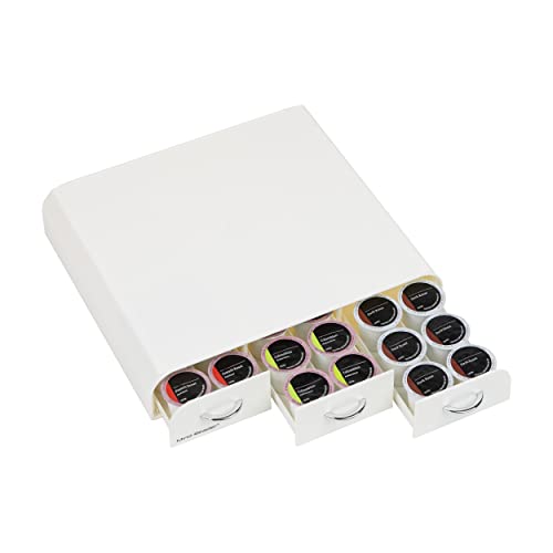 Single Serve Coffee Pod Organizer with 3 Drawers