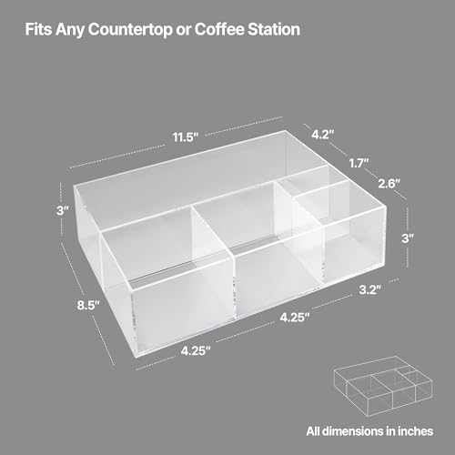 Acrylic Coffee Bar Station
