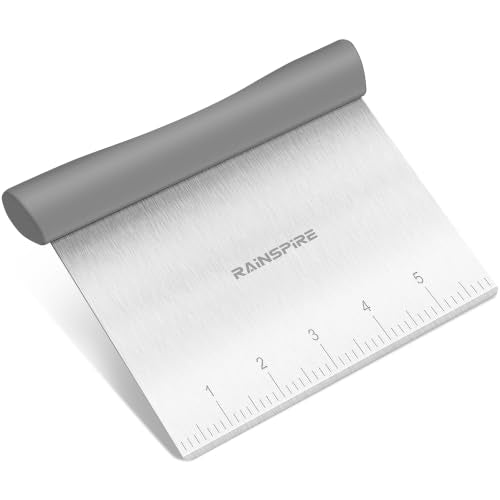 Multi Purpose Stainless Steel Bench Scraper Dough Blender & Pastry Cutter